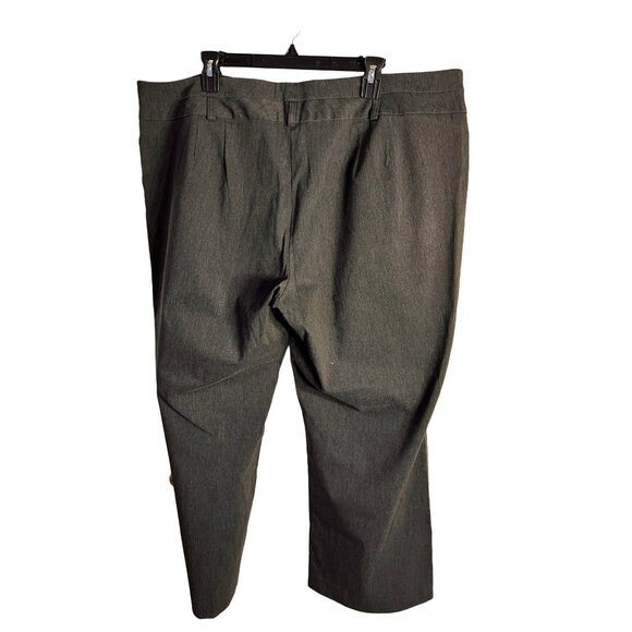 Lane Bryant Size 24 Petite Rayon Polyester Stretch Plus Pants Grey Sku 1049 - Picture 4 of 7